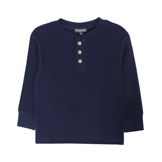 Thermal Henley - Navy