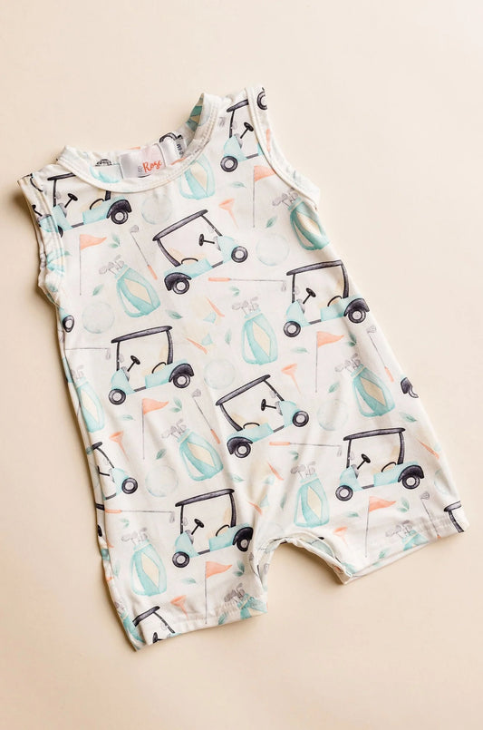 Hole In One Shorty Romper