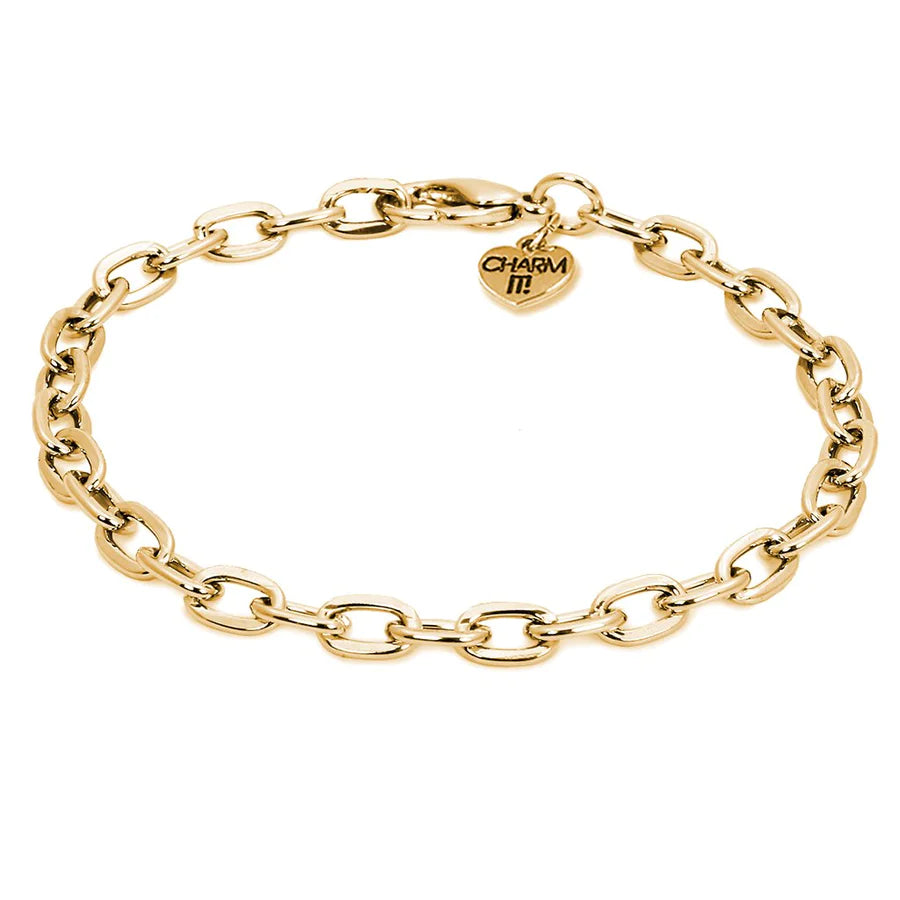 Charm It Chain Bracelet - Gold