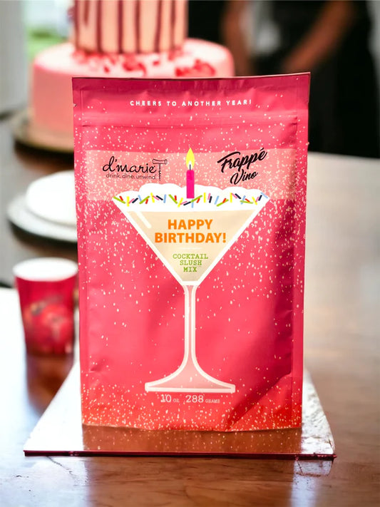 Happy Birthday Cocktail Slush Drink Mix