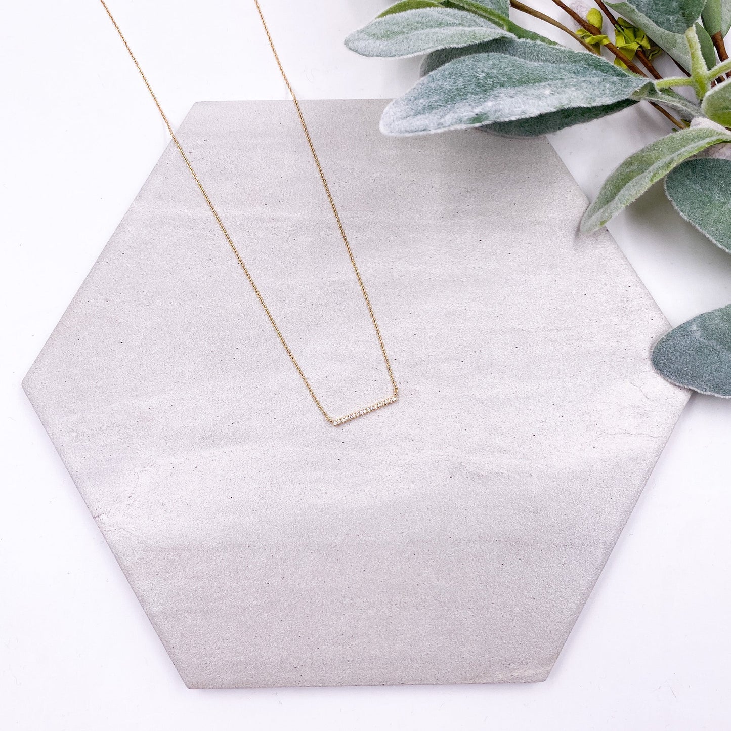 Barr Necklace - Gold