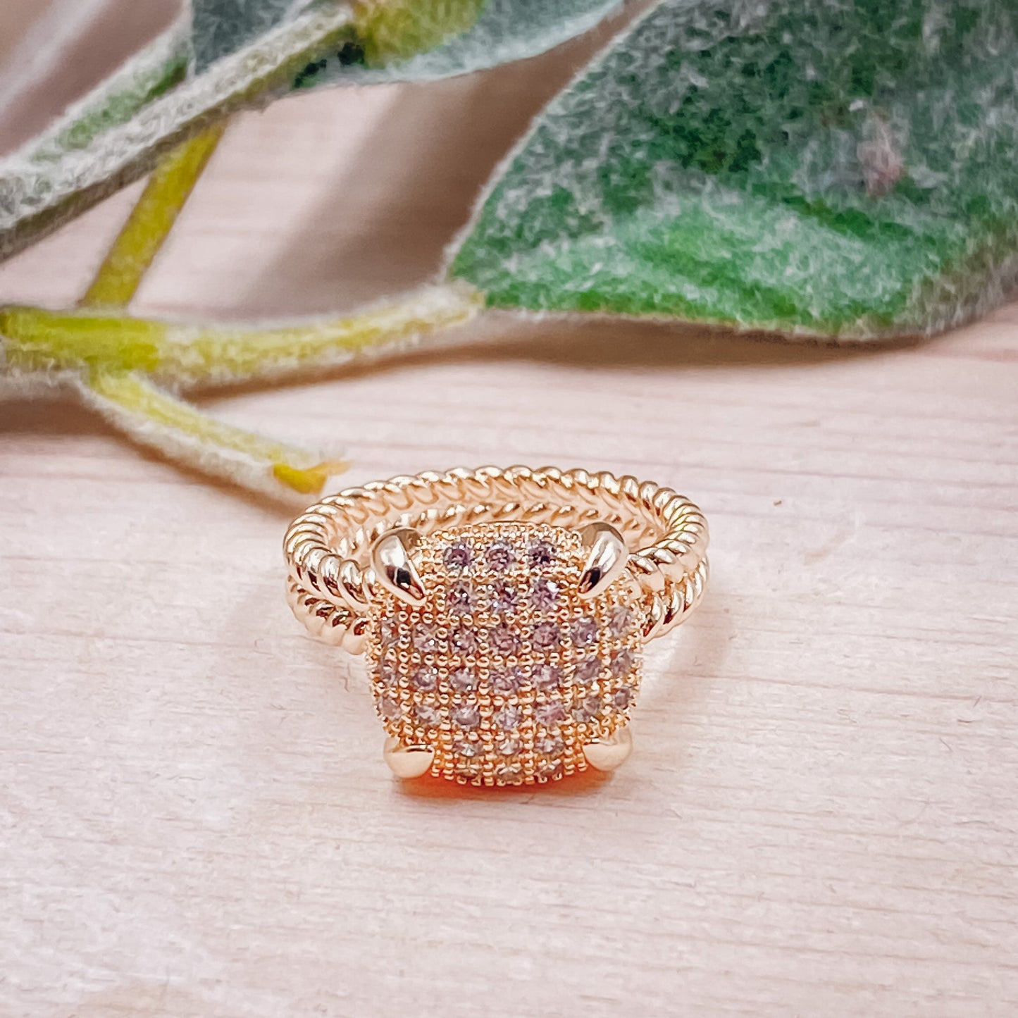 Pave Ring - Gold