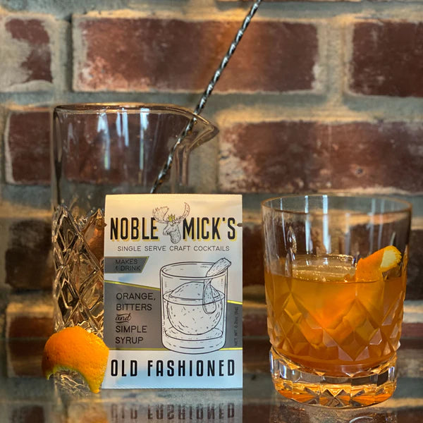 Noble Mick's Single Serve Craft Cocktail Mix - Old Fashioned